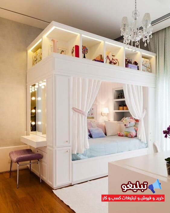 عکس اتاق خواب دخترانه ایرانی