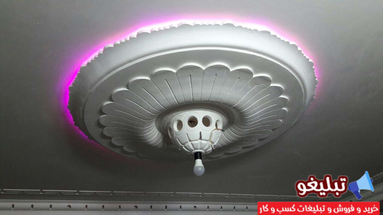 دکوراسیون خانه 60 متری - نور مخفی سقف