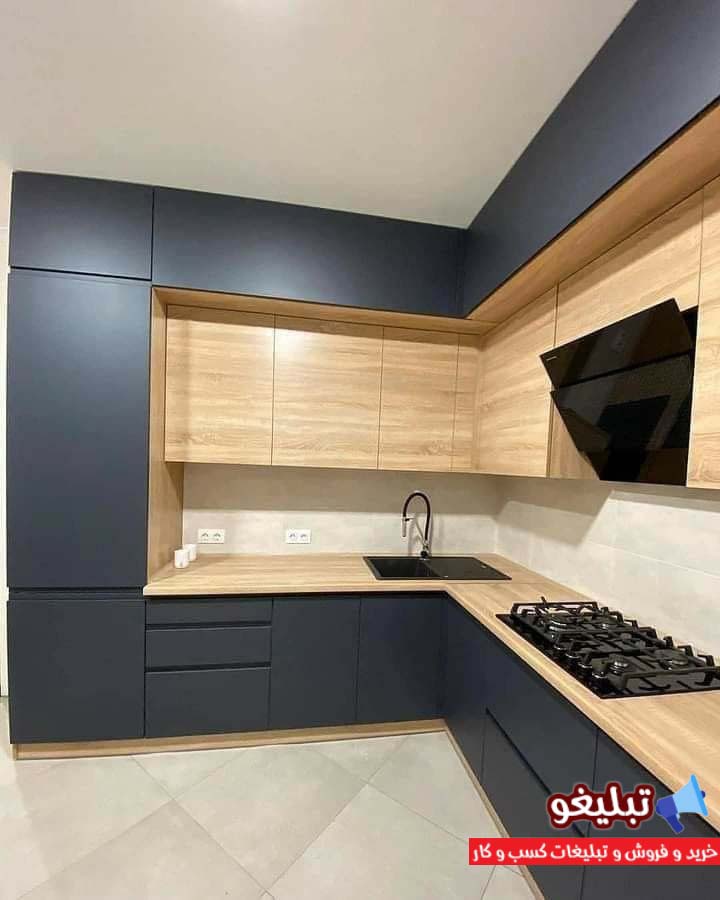 آشپزخانه مدرن کوچک - شرکت طراحی کابینت