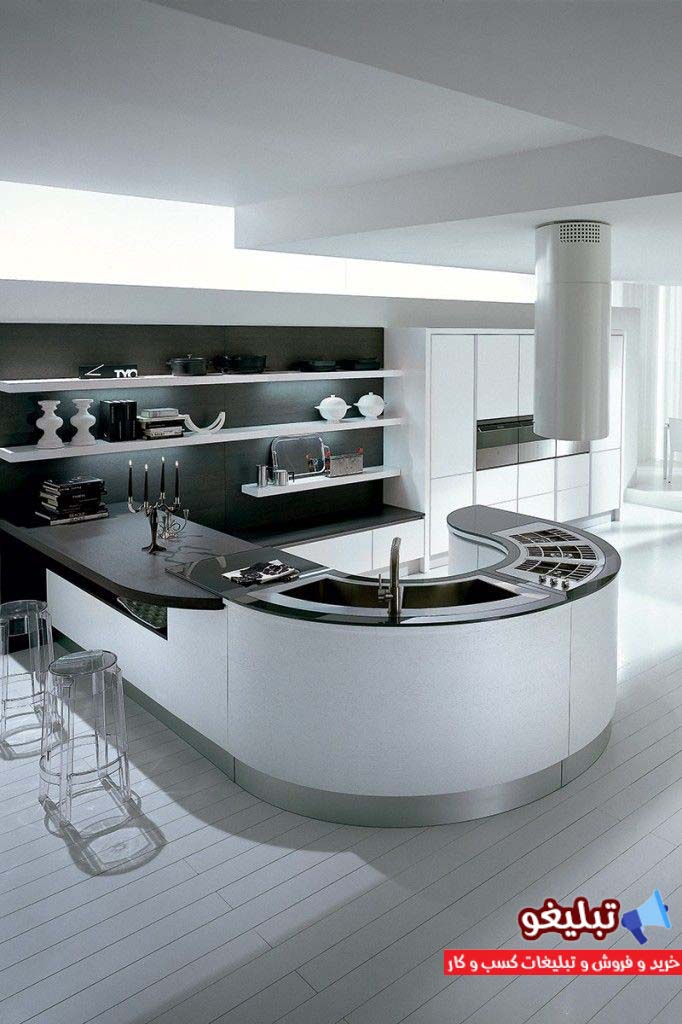 آشپزخانه های مدرن - شیک ترین پردهای اشپزخانه