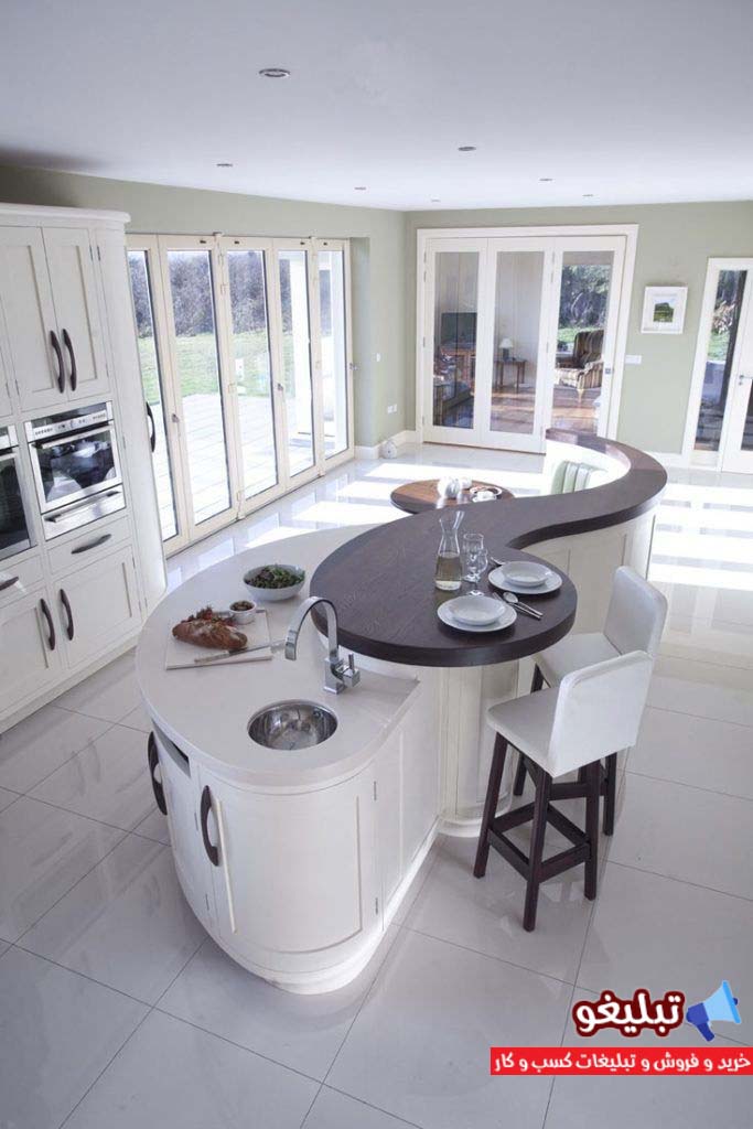 انواع طراحی کابینت - طراحی آشپزخانه جدید